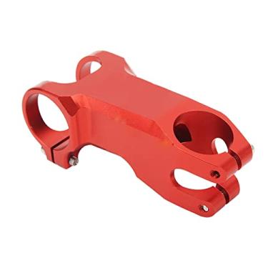 Imagem de Elevador da Haste da Bicicleta, Haste da Bicicleta Negativo Liga de Alumínio de 17 Graus Vermelho para Atualização (90mm)