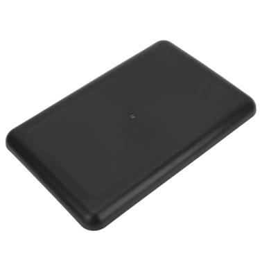 Imagem de Dioche Bandeja Plástica Retangular Estilo Japonês Bandeja para Servir Alimentos para Restaurante Home Hotel Elegante Preto Durável Resistente Material Plástico de Tamanho (691 30 * 20cm)