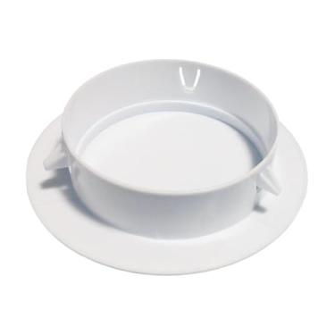 Imagem de BLWOTMOR Placa de Cobertura para Orifício No Teto, Moldura para Orifício Embutido, Robusta E Versátil, Vedação para Orifício de Ar Condicionado, 125 a 155 Furos