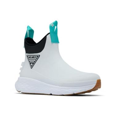 Imagem de Columbia Bota de pesca casual masculina, Branco/Geyser, 46