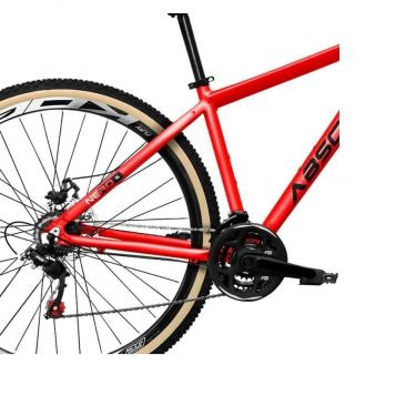 Imagem de Bicicleta Aro 29 Absolute Nero 5 Câmbio Shimano 24v Acera K7 Garfo Trava Freio A Disco Pneu C/faixa - Vermelho Tam.21