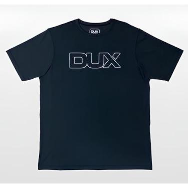 Imagem de Camiseta Dux Premium Camisa Fitness Dry Fit Minimalista Cor:PretoTaman