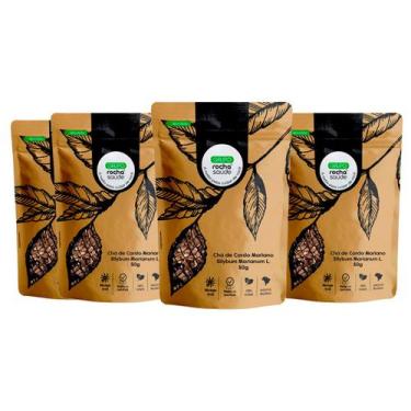 Imagem de Kit 4 pct Chá de Cardo Mariano - Silybum Marianum L. - 50g - Grupo Roc