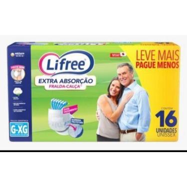 Imagem de Fralda calça adulto lifree super conforto com 16 g/eg - Unicharm do Br