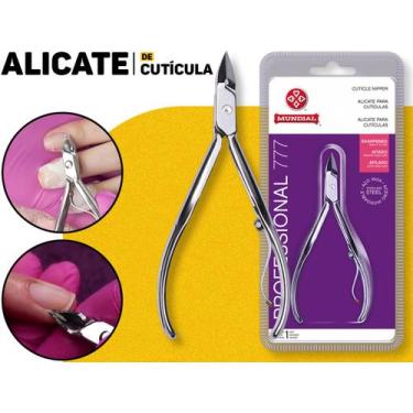 Imagem de Alicate de Cutícula 777 Professional Aço Inox Mundial
