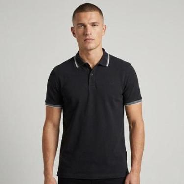 Imagem de Camisa Polo Dudalina Frisos Binados Masculino-Masculino