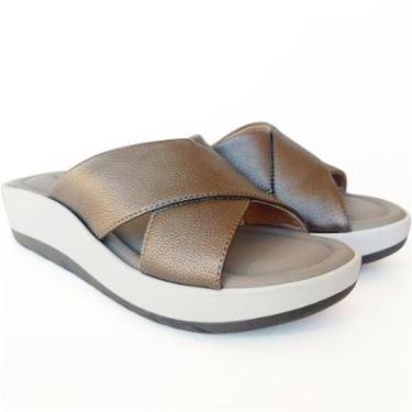 Imagem de Chinelo Slide Anabela Piccadilly Anatômico Macio Confortável-Feminino