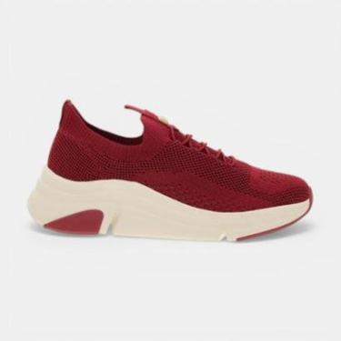 Imagem de Tênis Modare Casual Knit Vermelho-Feminino