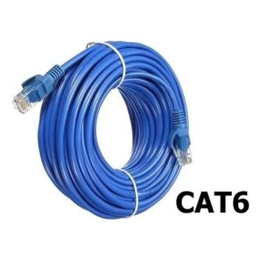 Imagem de Cabo De Rede Cat6 5 Metros Ethernet Lan Giga 10/1000 MFL - Congratulat