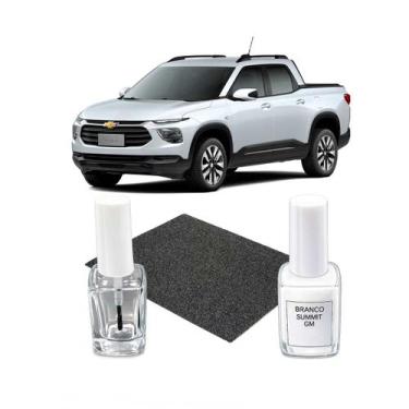 Imagem de Tinta Tira Risco Automotiva Branco Summit GM Onix Joy Cruze -, Montana