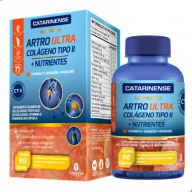 Imagem de Artro Ultra Colágeno Tipo 2 + Nutrientes 90 Capsulas Catarinense - Cat