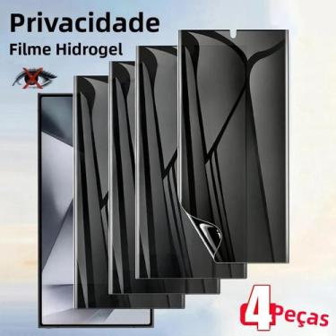 Imagem de Protetor De Tela Anti-Espionagem Em Hidrogel Macio Para Samsung Galaxy