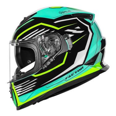 Imagem de Capacete Norisk Soul II Factor Preto e Amarelo Tamanho:54, 54
