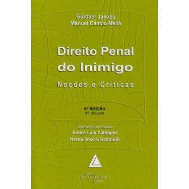Imagem de Direito Penal Do Inimigo - Livraria Do Advogado Editora