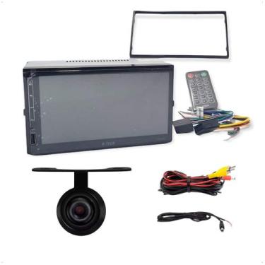 Imagem de Kit Multimídia MP5 2 Din 7 Pol USB/Auxiliar/BT/Espelhamento/Chinês/Jap