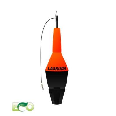 Imagem de Boia torpedo/pino jr pesca laskuda 70g, 645, Laranja