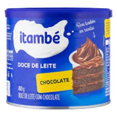 Imagem de DOCE DE LEITE COM CHOCOLATE ITAMBÉ 800g