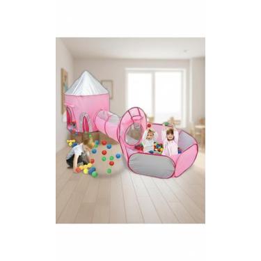Imagem de Barraca Infantil 3 em 1 com Túnel e Cesta - Congratulations Store