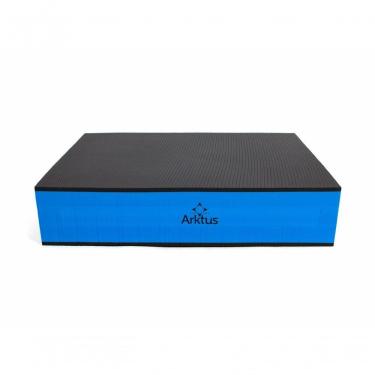 Imagem de Step em Eva Treino Aeróbico e Força com Base Antiderrapante Azul e Preto Arktus 60CM