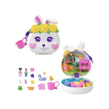 Imagem de Playset Polly Pocket Estojo Coelhinho do Jardim - Mattel