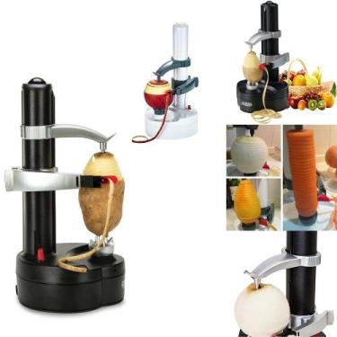 Imagem de Descascador automatico eletrico a pilha laranja batatas frutas legumes