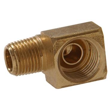 Imagem de The Hillman Group 58340 Conexão de latão invertido flare – cotovelo de 90 graus, pacote com 6