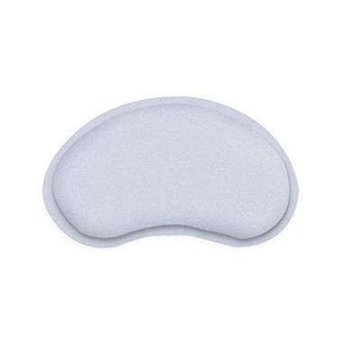 Imagem de Descanso de pulso,Descanso de pulso ergonômico para mouse em espuma de memória ia para mouse pad de pulso portátil anti-derrapante Apoio de pulso cinza