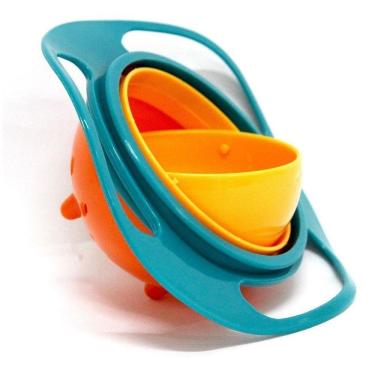 Imagem de Pote Potinho Tigela Prato Mágico Bebê 360° Graus