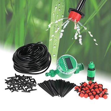 Imagem de Tingpai 25 m Micro Sistema de Irrigação Por Gotejamento com Auto Temporizador Planta Auto Manguei de Jardim