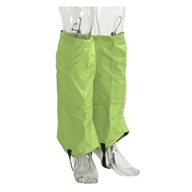 Imagem de Botas de Caminhada de Esqui Impermeável 600D Ripstop Oxford Tecido Impermeável para Pernas de Neve (Verde)