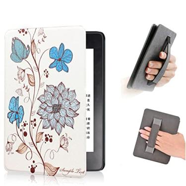 Imagem de Capa para Kindle (11ª geração) versão 2022, capa de 6 polegadas, capa com função automática despertar/hibernar, design de alça de mão – não adequado para Kindle Paperwhite 11ª geração