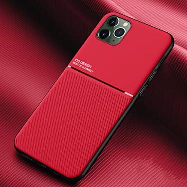 Imagem de Capa à prova de choque Coque para iPhone 11 12 13 14 Pro XR XS Max 8 7 6S 6 Plus X Magnet Shell Capa para iPhone SE 2022, vermelho, para iPhone12 ou 12Pro