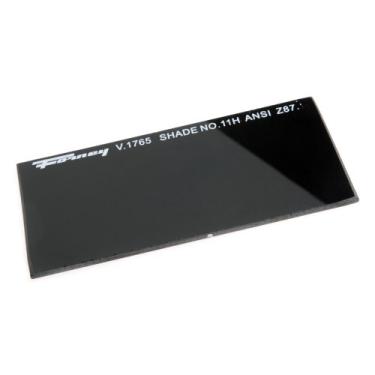 Imagem de Forney 57011 Lente de vidro endurecido de substituição, 10,1 cm por 5,5 cm, sombra-11, preto