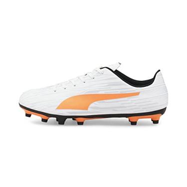 Imagem de PUMA Sapato de futebol Rapido II Masculino, Puma Gelo cítrico-ártico branco neon, 13