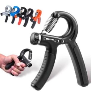 Imagem de Hand Grip - Ajustável 5kg a 60Kg Mão e Dedos Equipamento de Ginástica Fisioterapia