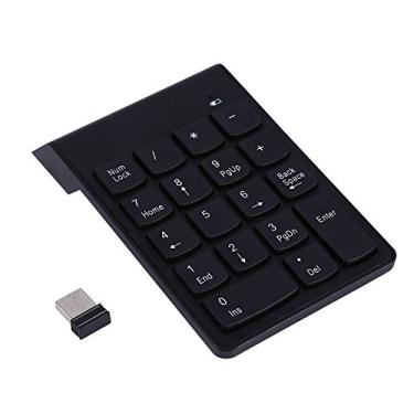 Imagem de Teclado numérico, 2.4G teclado numérico USB Teclado numérico sem fio portátil para desktop para laptop para PC para notebook