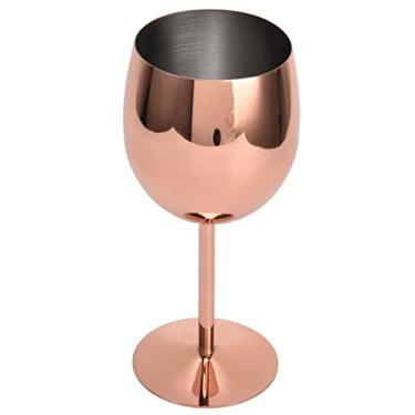 Imagem de Taça de Champanhe, Taça de Vinho Ecológica, 350ml, Ouro Rosa para Festa, Bar, Casamento