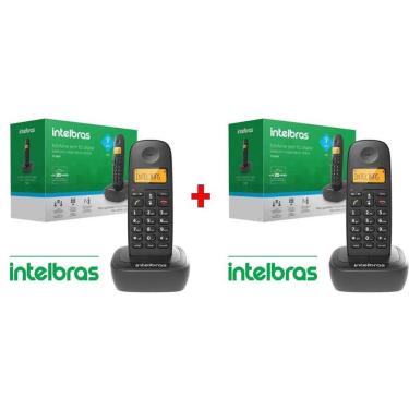 Imagem de Telefone Sem Fio Digital Intelbras Ts 2510 Intelbras Preto Homologação: 35661800160