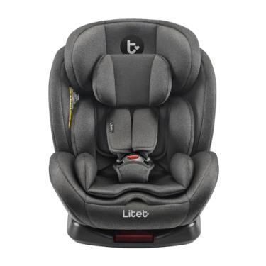 Imagem de Cadeira para Auto 0-36 Kgs Isofix com Rotacao Snugfix Preta Litet - BB453