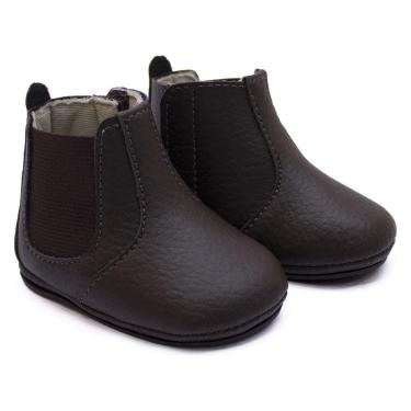 Imagem de Bota Infantil Masculina Feminina Botina Bebê Cano Curto