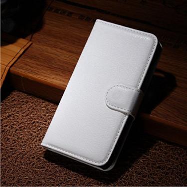 Imagem de Capa para WIKO Fizz Leather Stand Wallet Flip Case para WIKO Fizz Capa de proteção de telefone A capa com design simplificado