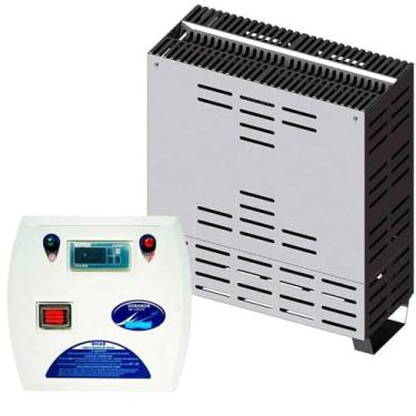 Imagem de Sodramar Sauna Seca 7,5 Kw Até 15m³ Comando Digital 50 Amp