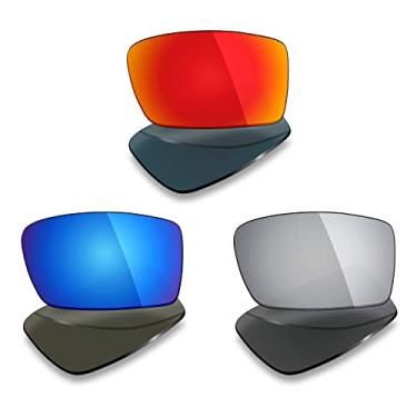 Imagem de 3 pares de lentes polarizadas de substituição Mryok para óculos de sol Oakley X Squared – Opções