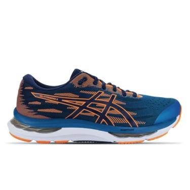 Imagem de Tênis Asics Gel Hypersonic 3 Masculino Azul e Laranja Cor:Azul;Tamanho:42