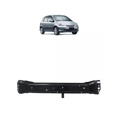Imagem de Alma Parachoque Dianteiro Fit 2003 2004 A 2008 Aço Preto
