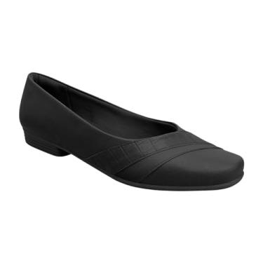 Imagem de Sapatilha Feminina Piccadilly Bico Redondo Preto 37