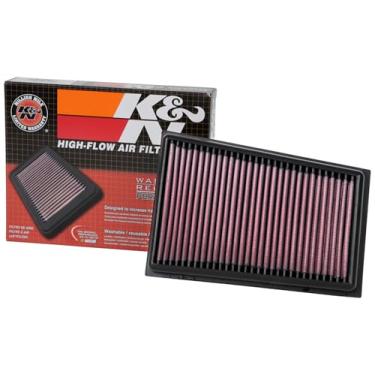 Imagem de K&N Filtro de ar do motor: Alto desempenho, premium, lavável, filtro de reposição: Compatível com RENAULT/NISSAN 2007-2015 (Koleos, Dualis, Qashqai, X-Trail, X-Trail I, X-Trail II), 33-2944