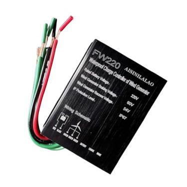 Imagem de 220v,AISINILALAO MPPT Wind Controller 12000W 12 V/ 24 V Auto Correspondência 48 V 10A-40A Gerador de turbina eólica Controlador de carga de vento impermeável