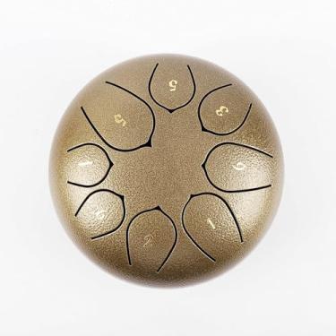 Imagem de Tambor de chuva, tambor de chuva para uso externo quando chove, tambor de chakra, tambor de chakra para chuva ao ar livre, 15 cm 8 notas, tambor de chuva musical à prova d'água, aproveite a sinfonia