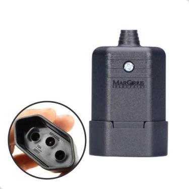 Imagem de Plug Femea Tomada  2p+T10A Pret Tmd1-2 - Margirius